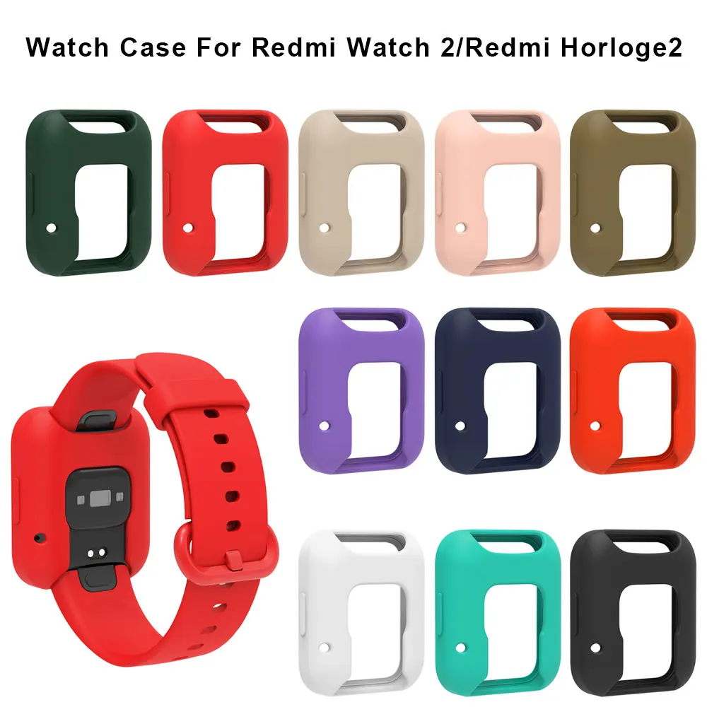 

Чехол с полным покрытием для Xiaomi Mi watch 2 Lite, Защитные чехлы для экрана, защитный чехол для Xiaomi Redmi Clock 2, чехол-бампер