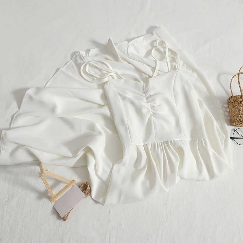 

Женское винтажное платье на бретельках, красное однотонное длинное вечернее платье без бретелек, лето 2019