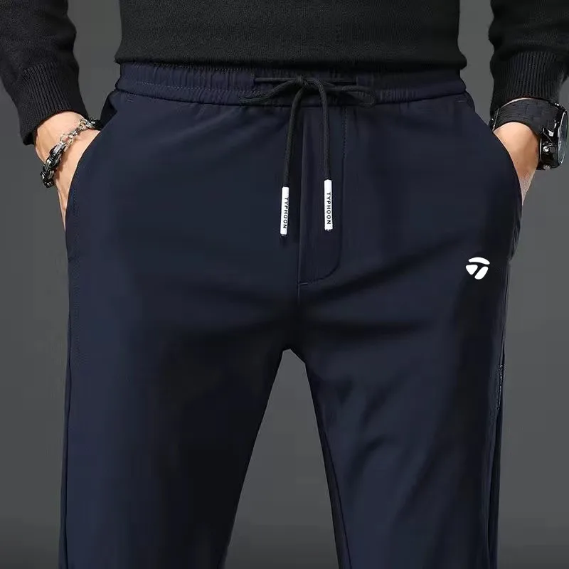 Golf Pants for men High-Quality Golf Apparel sweatpants cargo pants Elasticity Long Casual Golf Trousers Spring Autumn Man's 38