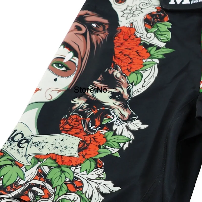 Шорты MMA BJJ клетка тренировочные штаны Смешанные боевые искусства одежда для