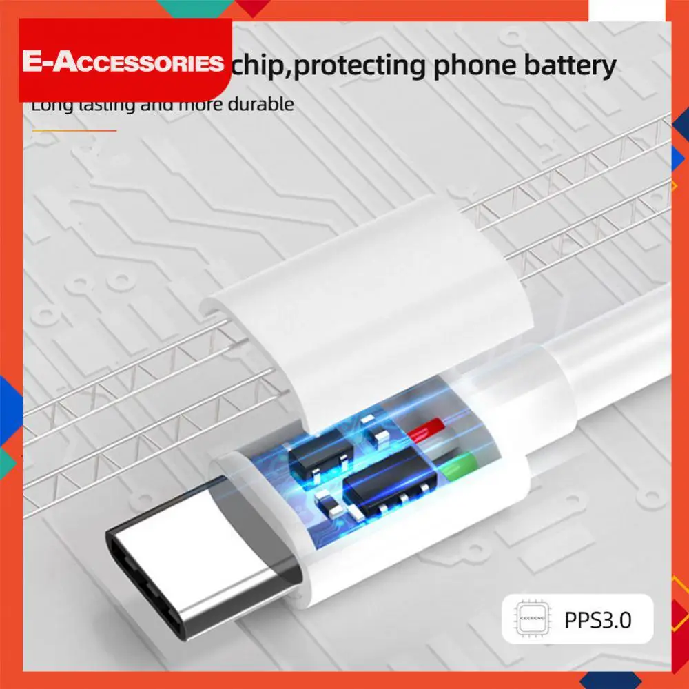 

For Samsung Huawei Xiaomi Charging Cable Data Transfer 66w Fast Charging Data Cable Portable 6a Type-c Charging Cable
