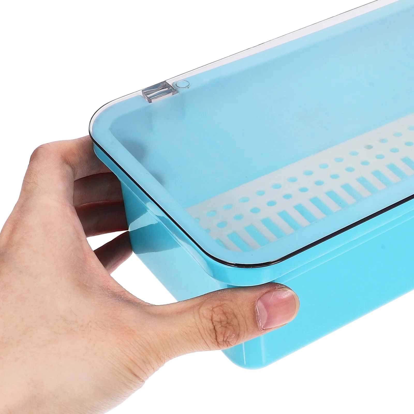 Ящик для хранения столовых приборов контейнер палочек еды пластиковый сушилка