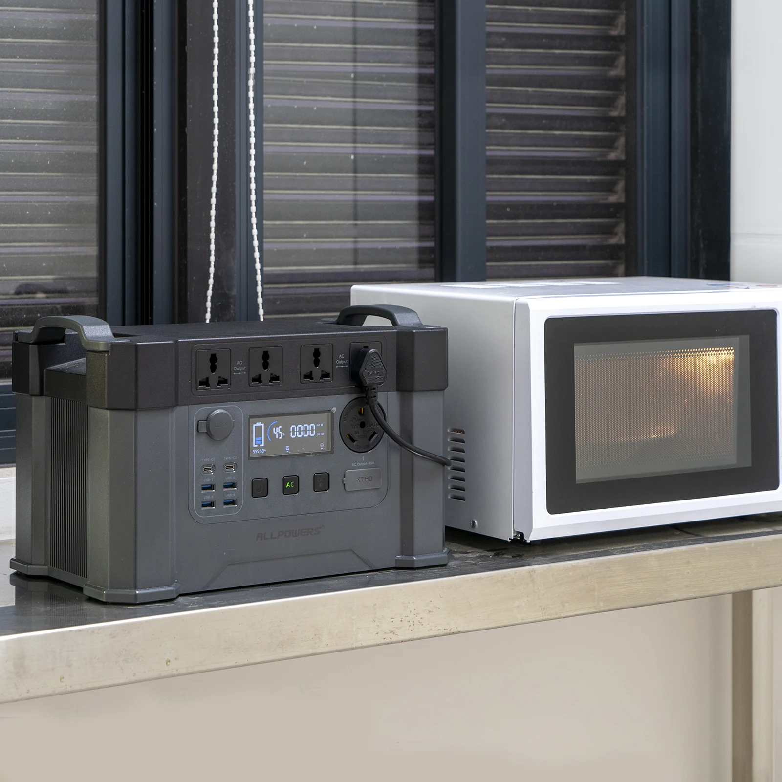 Вся мощность S электростанция 2400 Вт мобильный источник питания для хранения