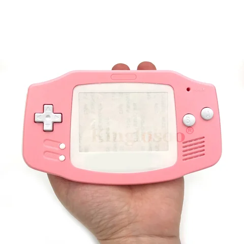 Розовый чехол с полным покрытием IPS для Nintendo Game boy advance GBA