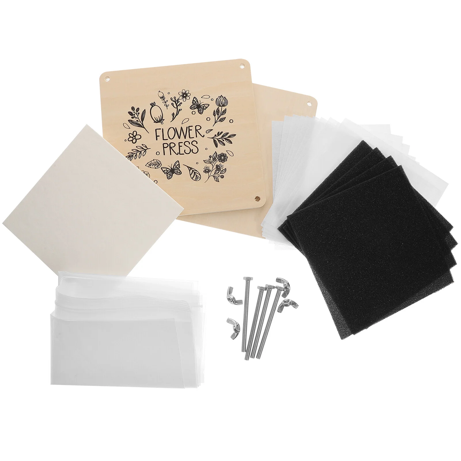 

Do It Yourself Dried Flower Pressing Tool DIY Flowers Specimen Tools Kit Plants