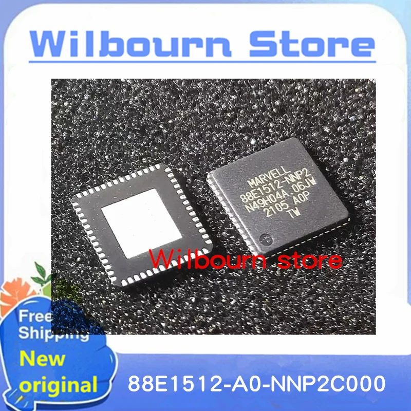 

10PCS/LOT 88E1512-NNP2 88E1512-A0-NNP2I000 88E1512-AO-NNP2I000 88E1512-A0-NNP2C000 QFN56 New original