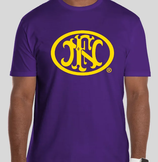 Футболка с логотипом пожарной зброи FN HERSTAL