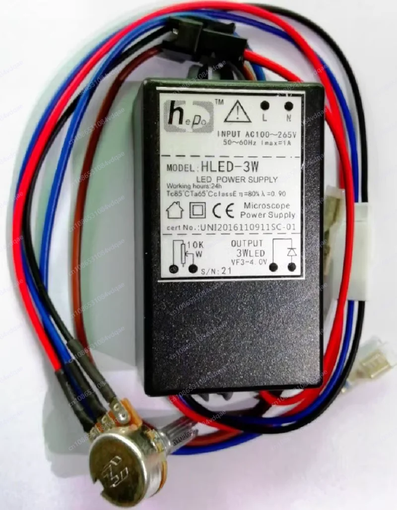 Светодиодный светильник для микроскопа с затемнением HLED-5W HLED-5W1 HLED-5WS