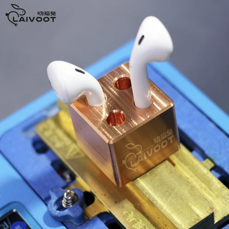 Saf bakır ısıtma masa kablosuz kulaklık onarım fikstürü Airpods için 1/2/Pro hızlı hasarsız sökme pil değiştirin