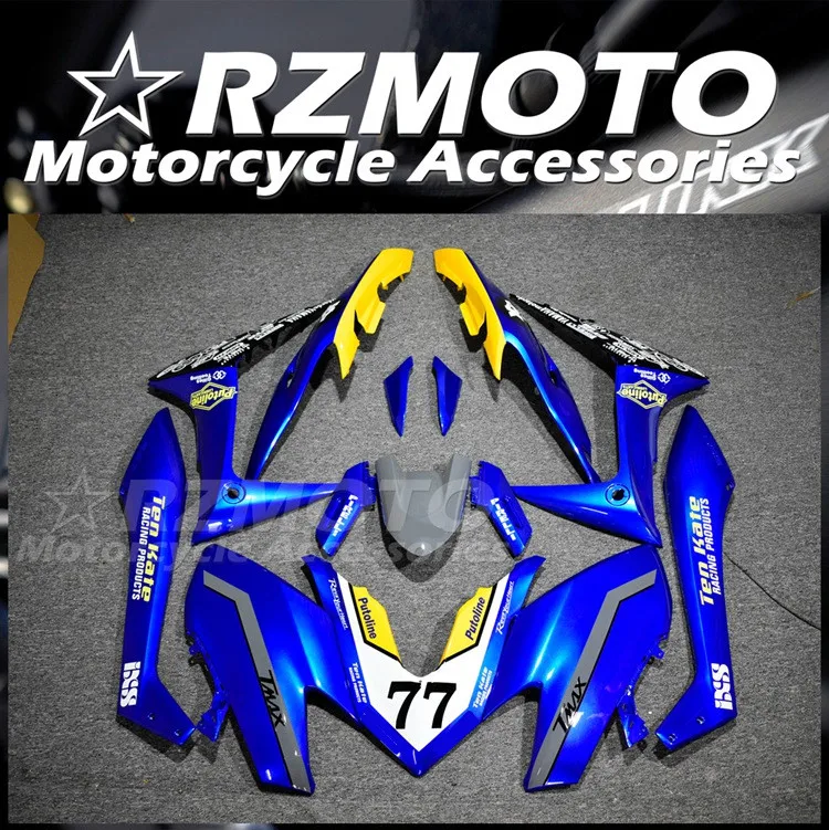 

Injection Mold New ABS Whole Fairings Kit Fit for YAMAHA Tmax 560 2019 2020 2021 19 20 21 Bodywork Set Custom Blue 77