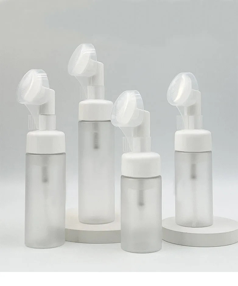 100ML120ML150ML200ML250ML матовая пластиковая бутылка для ПЭТ гель чистки лица эссенция