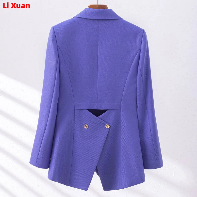 High Quality Autumn Winter Formal Ladies Blazer Women Business Suits with Sets Work Wear Office Uniform 4XL Size Pants Jacket