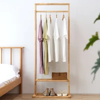 entrance vintage clothes rack place saving wood clothes rack bedroom storage multifunction moveis para casa home accessories