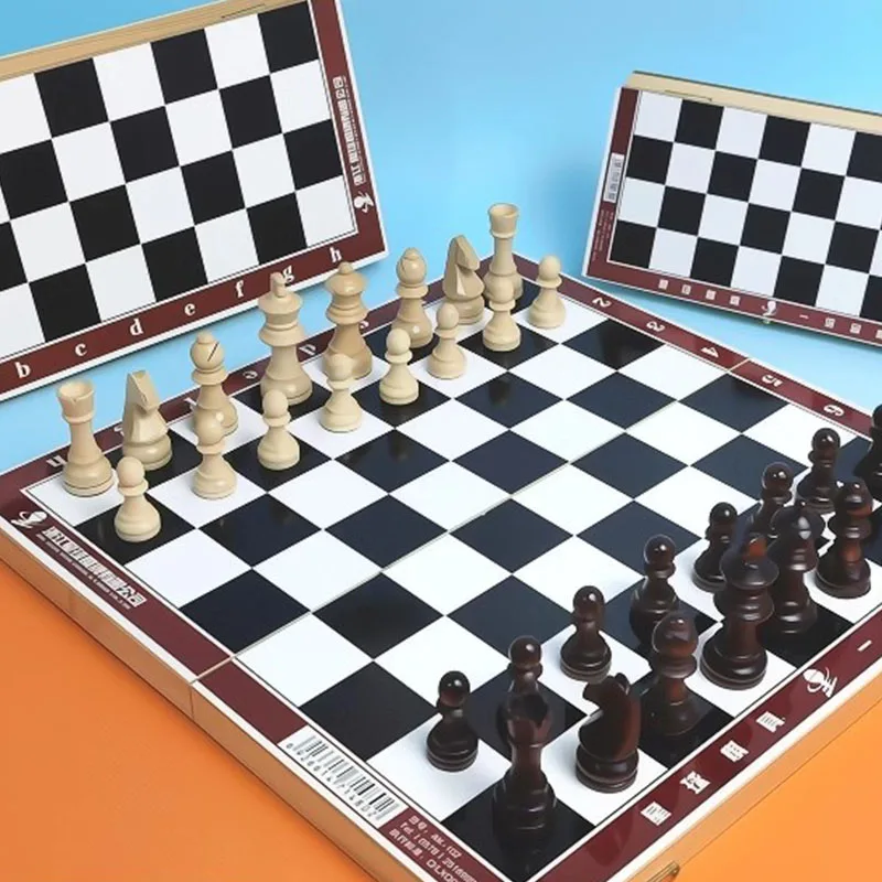 

Luxury Free Shipping Chess Set Board Children Travel Classic Small Chess Party Camping Tablero De Ajedrez Sports Entertainment