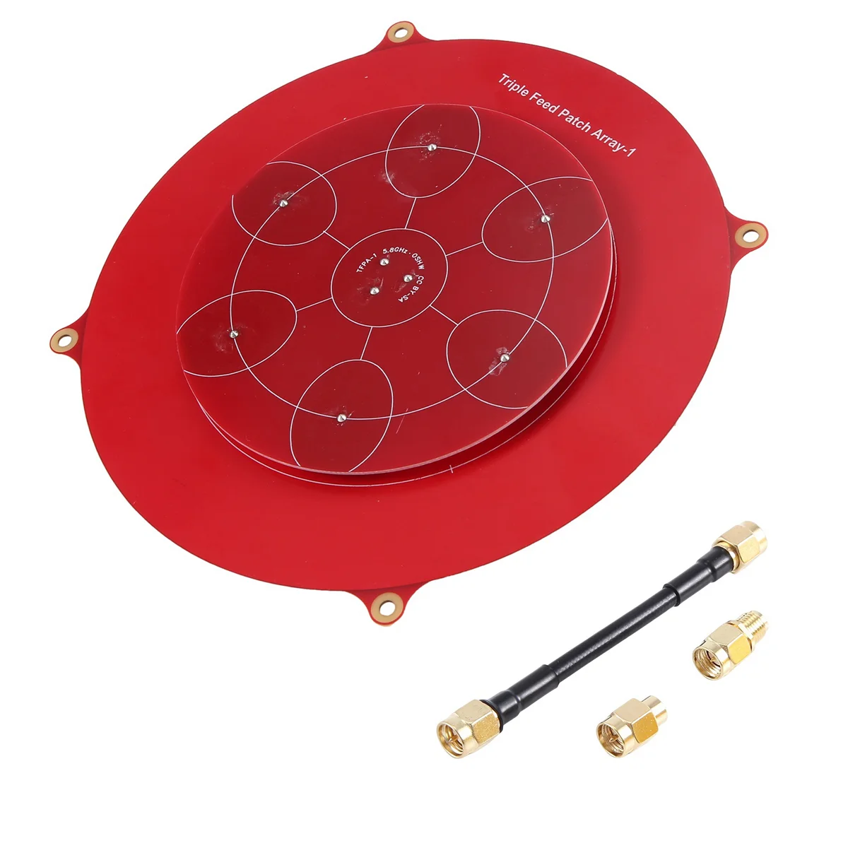 150 мм патч с тройной подачей 5 8 ГГц 14 дБи Pagoda Array FPV антенна для радиоуправляемого