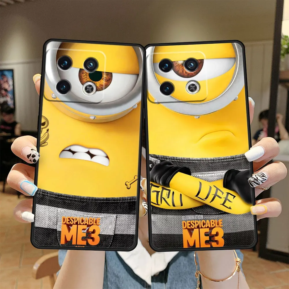 

Cell Case for OnePlus Nord 2 5G 8 Pro 9 10 Pro 9R 7T 8T 5G 9RT N200 N10 N100 Nord CE 2 Despicable Me Minions TPU Armor Armor