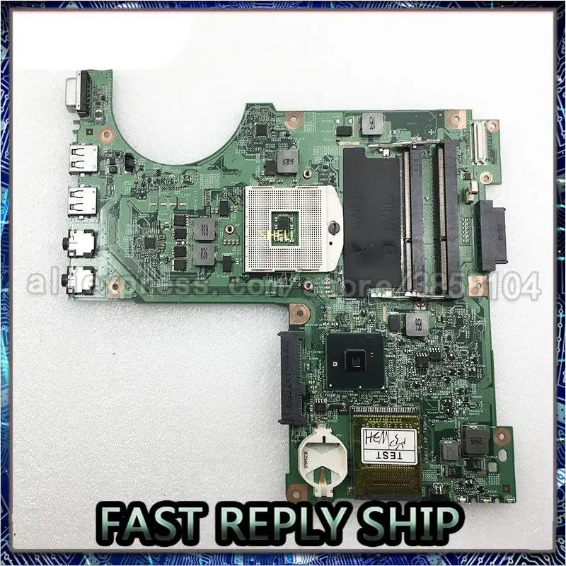 SHELI FOR DELL Laptop motherboard Inspirion N4030 PC Mainboard 0R2XK8 10212-1 48.4EK19.011 tesed DDR3