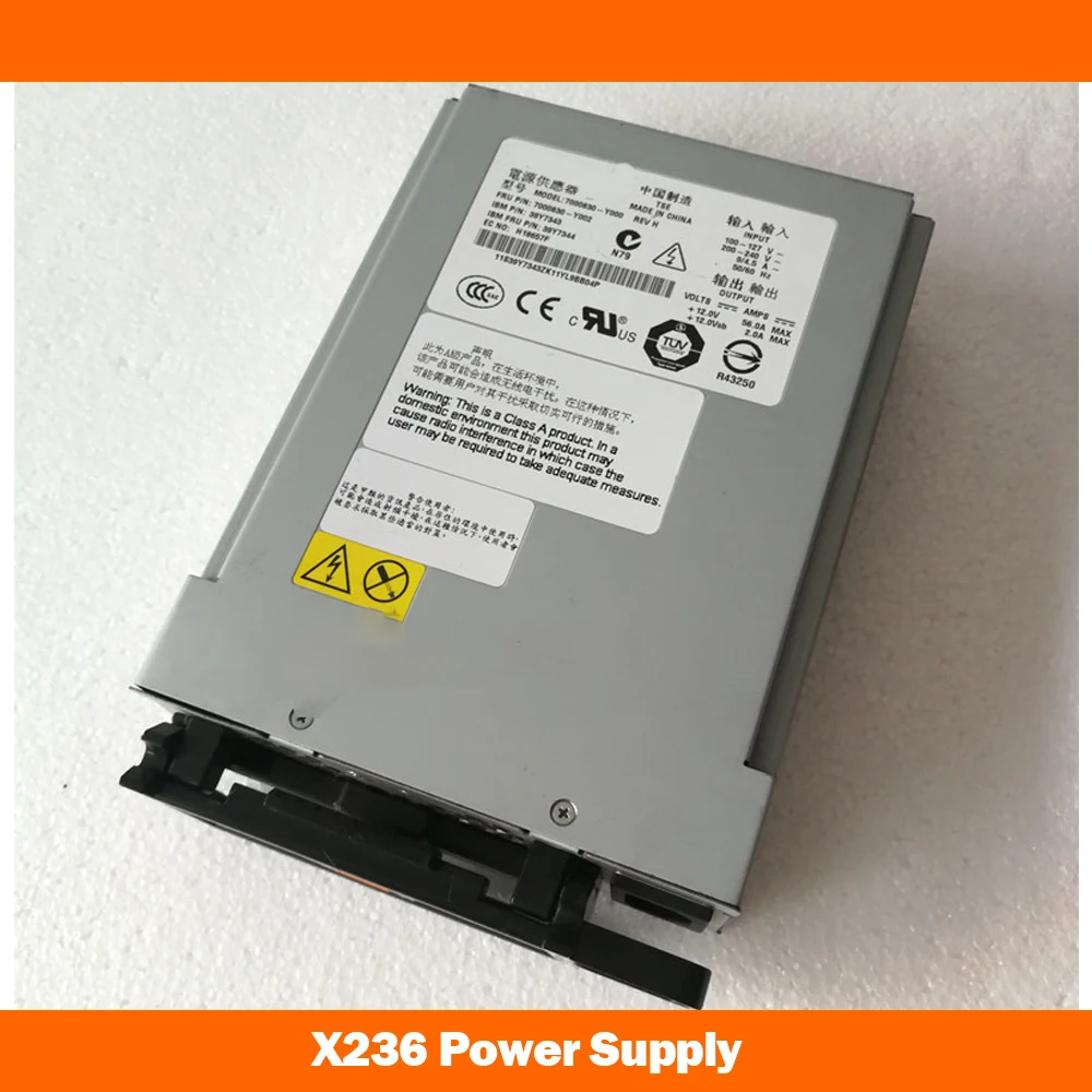 For X236 7000830-0000 39Y7343 39Y7344 74P4455 74P4456 670W Power Supply Fully Tested