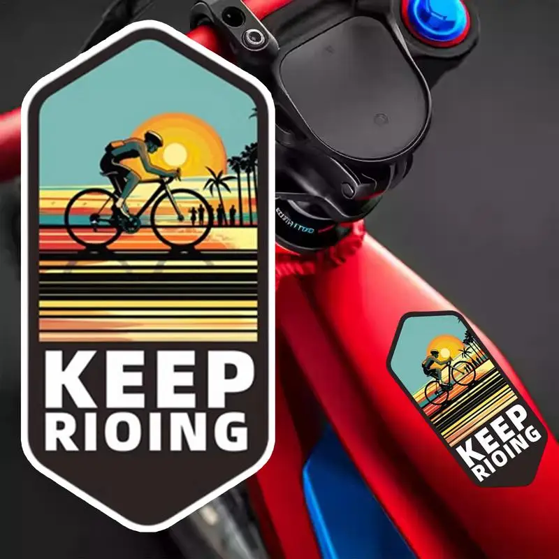 Велосипедные наклейки для детей велосипедные на верхнюю трубку байкерские рамку