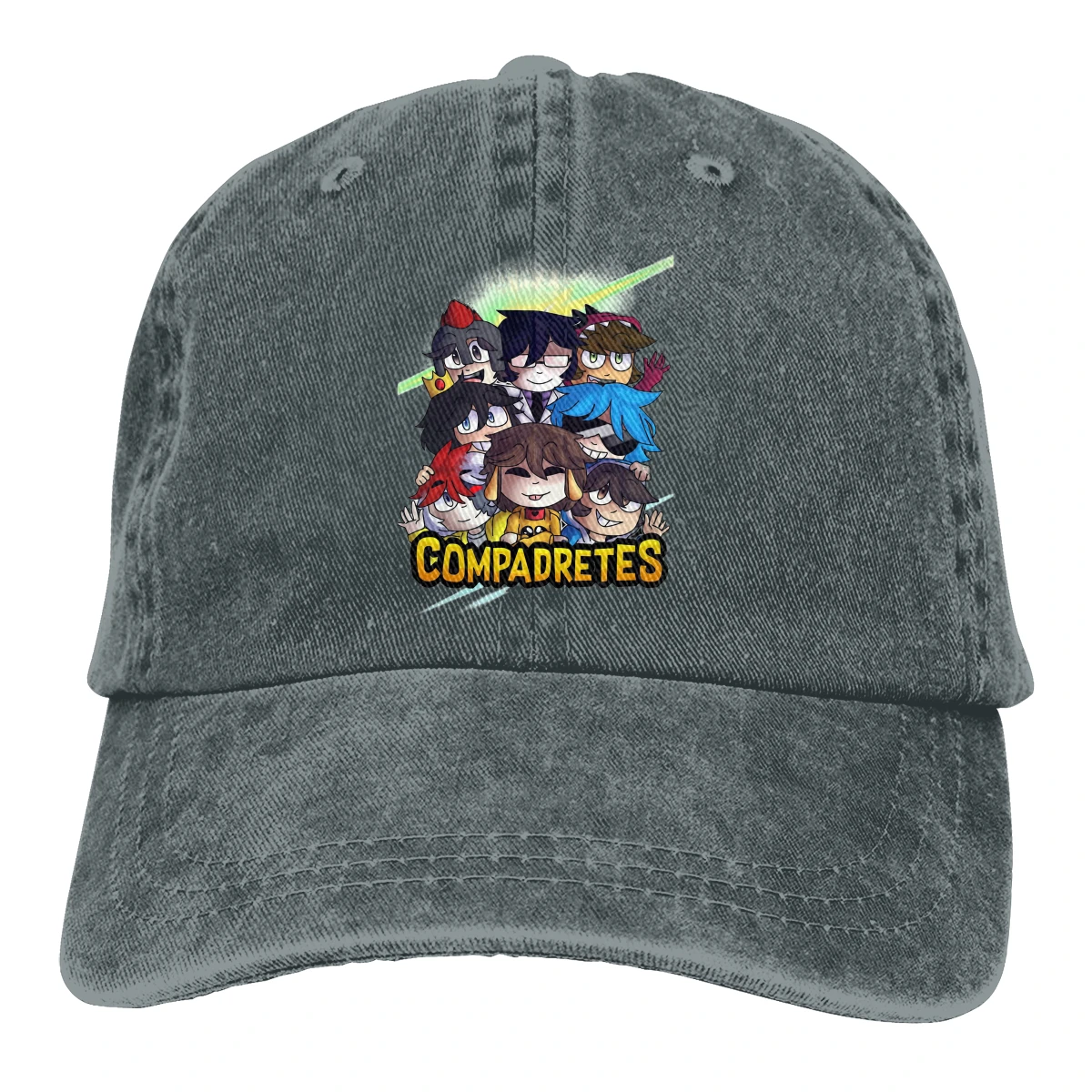 

Compadretes Group Baseball Cap Men Compadretes mikecrack minecra Games Caps colors Women Summer Snapback Caps