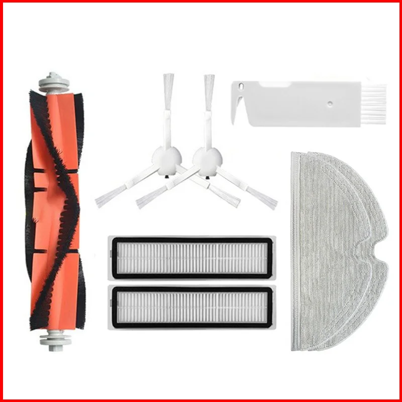 

For Xiaomi Mijia Dreame D9 Max Robot Vacuum Cleaner Accessories Main Brush Side Brush Mop Cloths Hepa Filter Replacement Parts