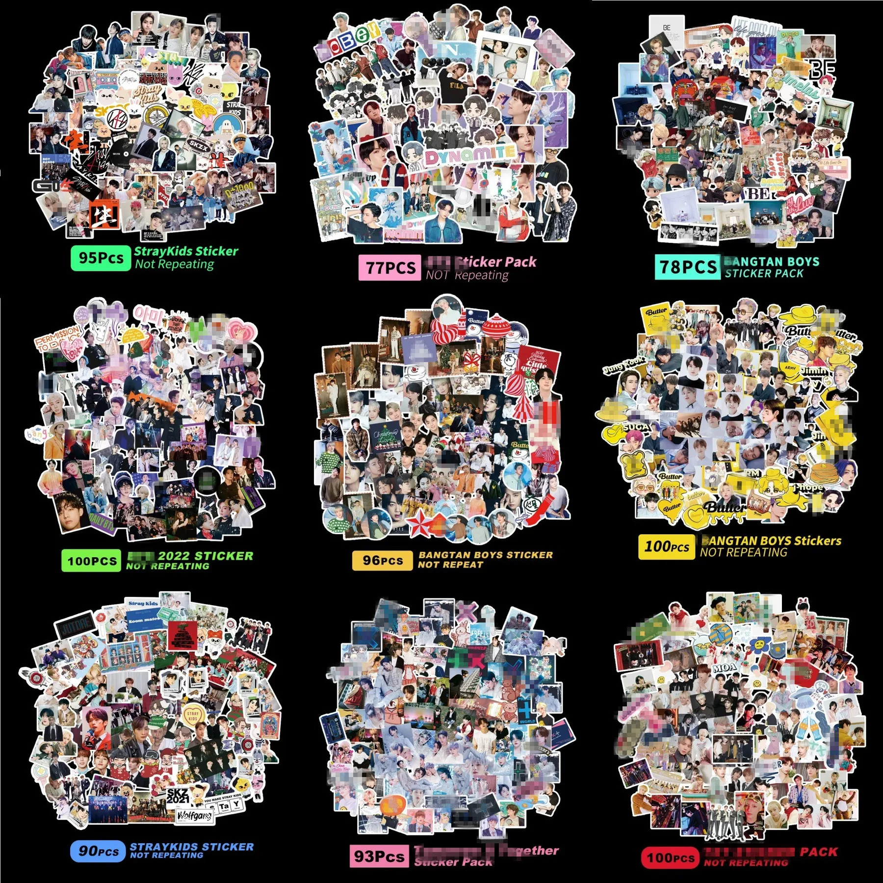 

Kpop южнокорейские наклейки для мальчиков s Bangtan Boys бродячие дети двойной ITZY ENHYPEN звезды Idols милые фото водонепроницаемые наклейки aespa v