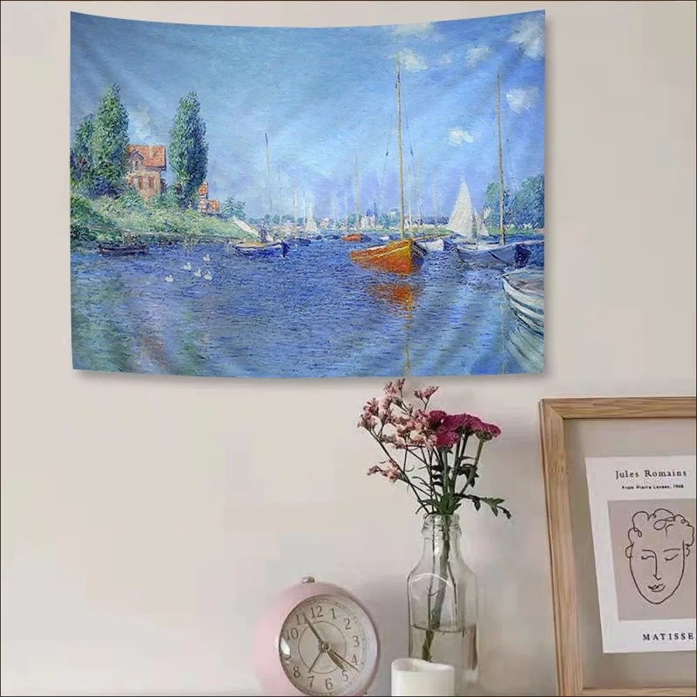 Картина Клода Моне искусство украшение для дома хиппи предсказания домашний