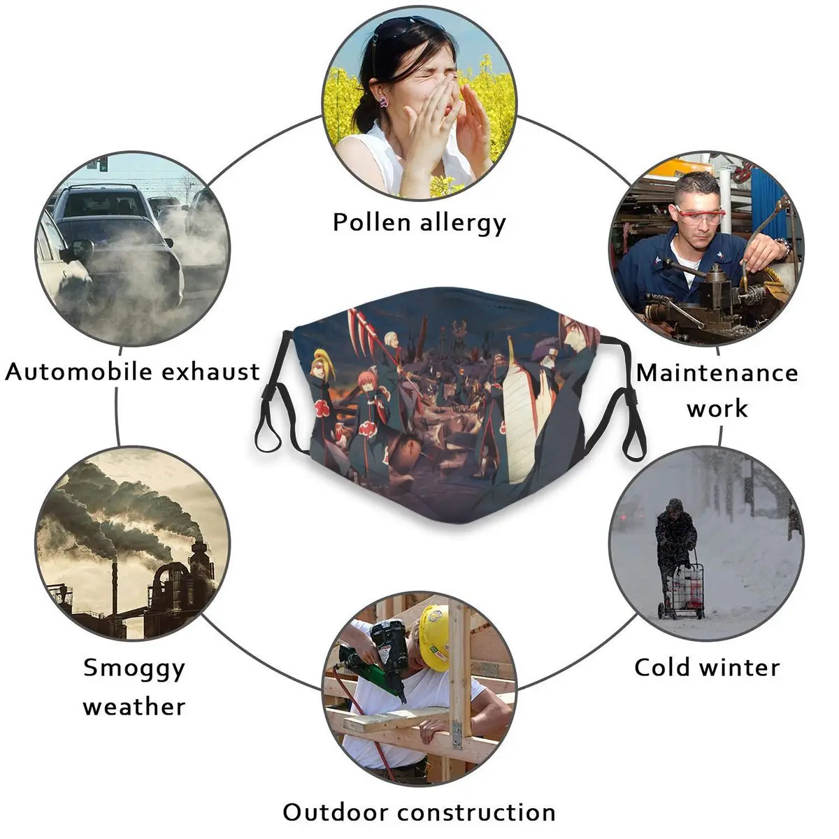 Рисунок 4 - Аниме японская аниме Akatsuki маска