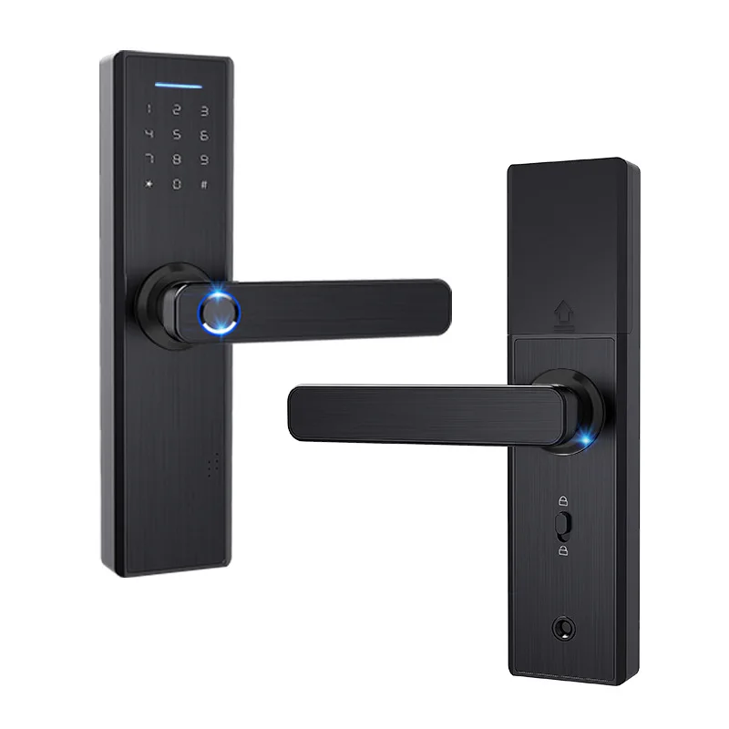 

OKLAR Smart Tuya APP Intelligent Biometric Door Lock Electronic Door Lock Fingerprint Lock Remotely WiFi Digital Password Card K