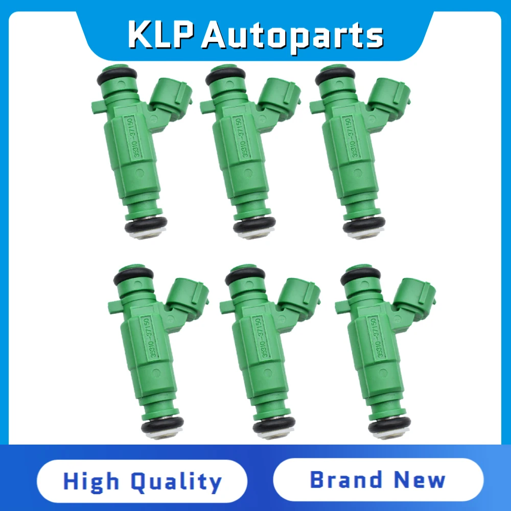 

1/4/6Pcs New Fuel Injector For Sonato Snata Fe Tiburon Tucson Optima Sportage 2.5 2.7 L Hyundai Kia 3531037150 35310-37150