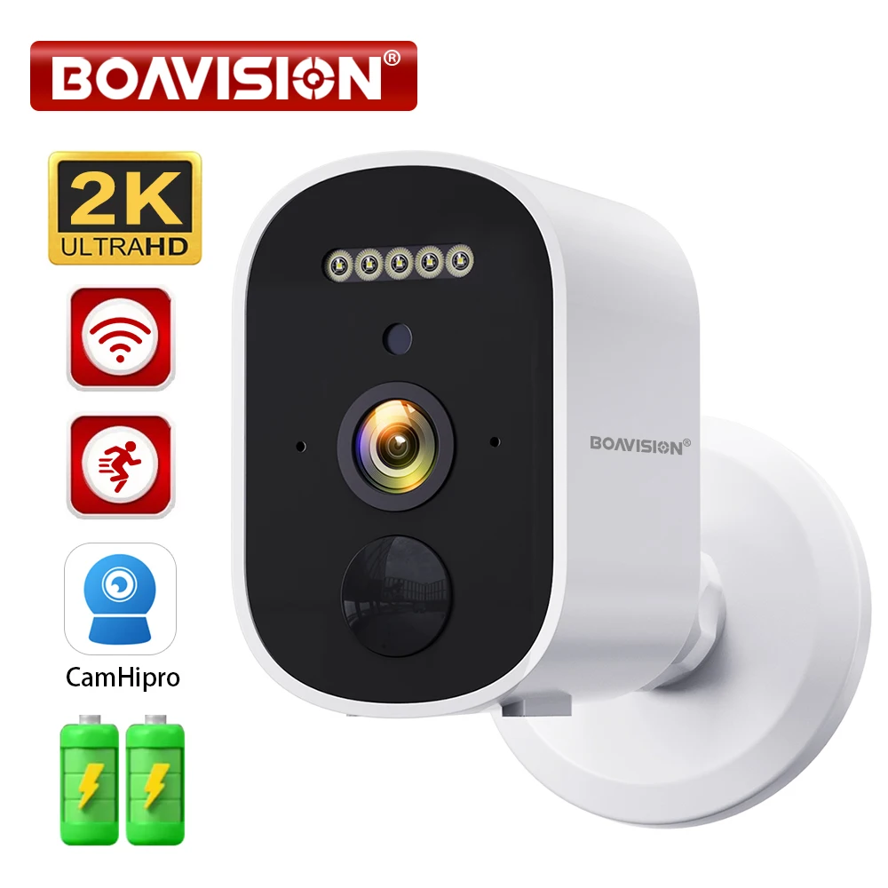 

Беспроводная уличная камера BOAVISION Camhipro 2K