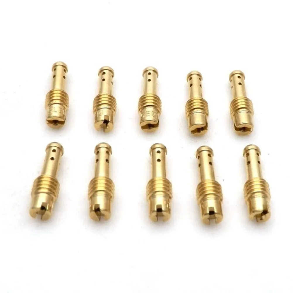 

Насадка для карбюратора Mikuni VM TM TMX Carb Pilot Jet 10 шт./компл. замена из алюминиевого сплава с 8 отверстиями