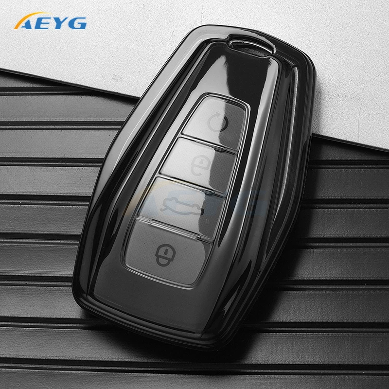 

Чехол для автомобильного ключа из ТПУ, брелок для Geely Emgrand X7 EX7 Coolray 2019 2020 Atlas Boyue NL3 GT GC9 Borui, брелок для ключей без ключа