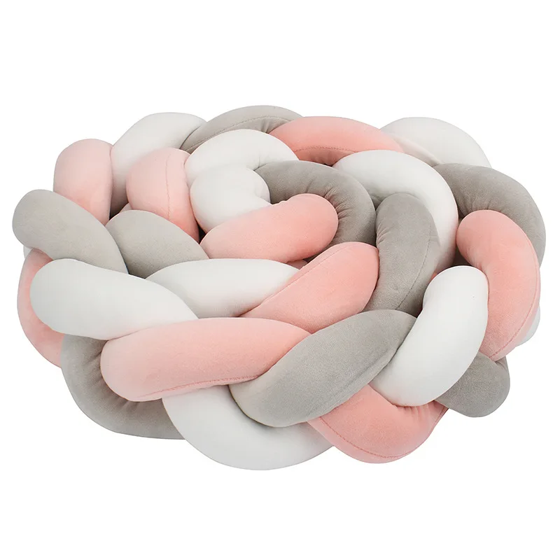 Детские бамперы для кроватки 1 м/2 м/3 м/4 м оплетка с узлом барьеры боковой