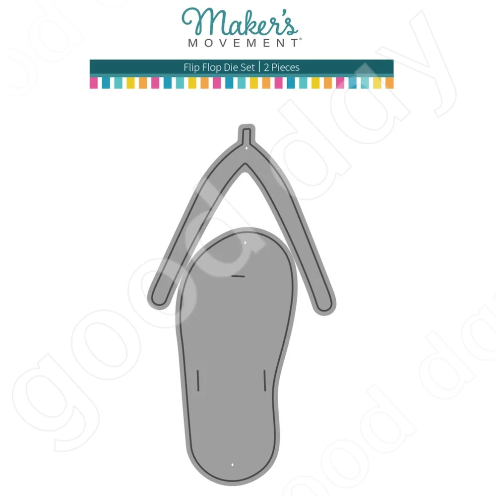 

2022 Arrival New Hot Sale Flip Flop Metal cutting Dies Scrapbook Diary Decoration Embossing Template Diy Greeting Card Handmade