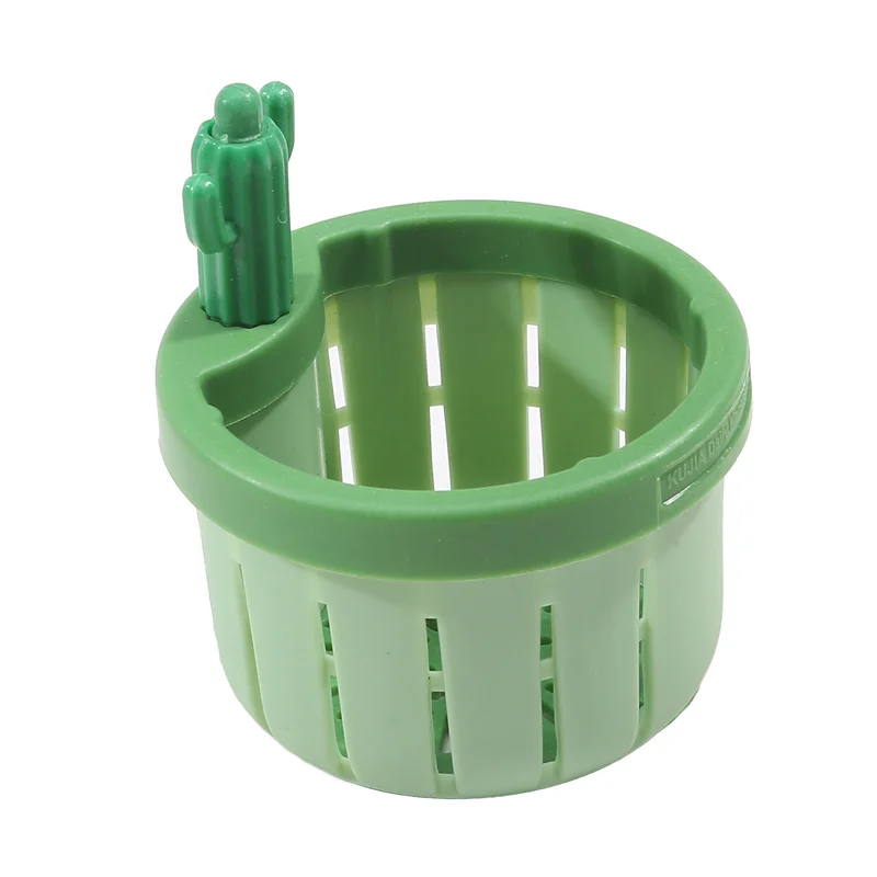 Kawaii Cactus Сито Для Кухонной Мойки Автоматический Фильтр Мусора Сливной С Ситом