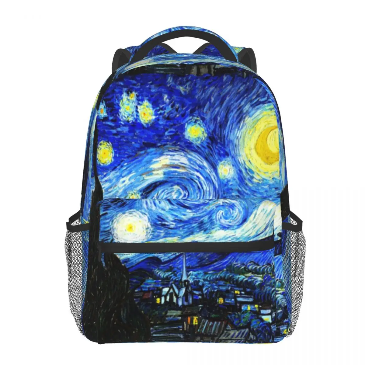 

Starry Night Backpack Men Women School Bags Teenage Travel Rucksack Large Capacity