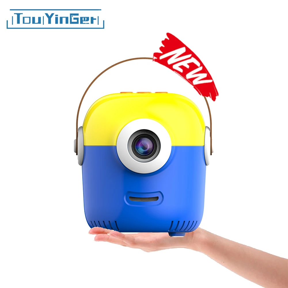 Touyinger T1 Мини проектор Портативный USB LED видео 320x240px поддержка 1080P домашний