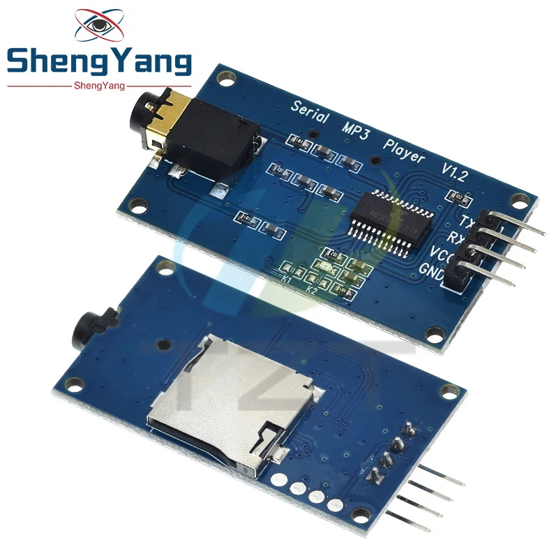 TZT YX6300 YX5300 Модуль MP3-плеера Последовательный модуль управления UART для Arduino/AVR/ARM/PIC CF
