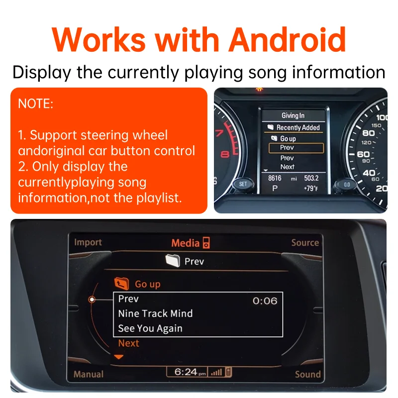 Автомобильный комплект GITANK Bluetooth 5.0 для Mercedes-Benz беспроводной адаптер с