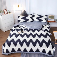 simple fashion summer quilt for kids washable thin blanket digital printing microfiber soft bed quilt home quilt duvet only