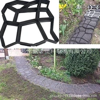diy moldes para cemento path maker mold reusable concrete cement stone design paver walk mould reusable