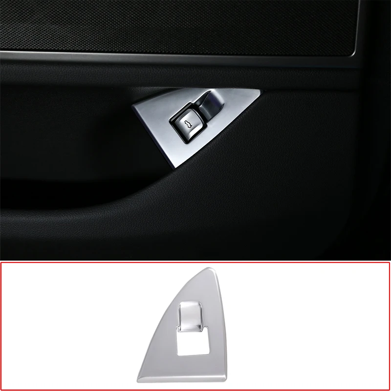 

ABS Chrome Interior Rear Tail Door Switch Cover Trim Sticker For BMW 7 Series G11 G12 2016-2018 Car Accessories