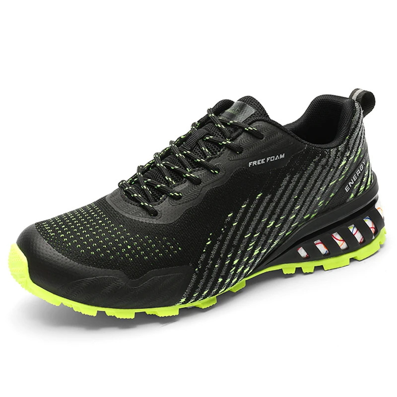 Quality Outdoor Trail Running Shoes Men Sneakers Professional Sports Men Running Shoes Off-road Multifunction Traveling Footwear
