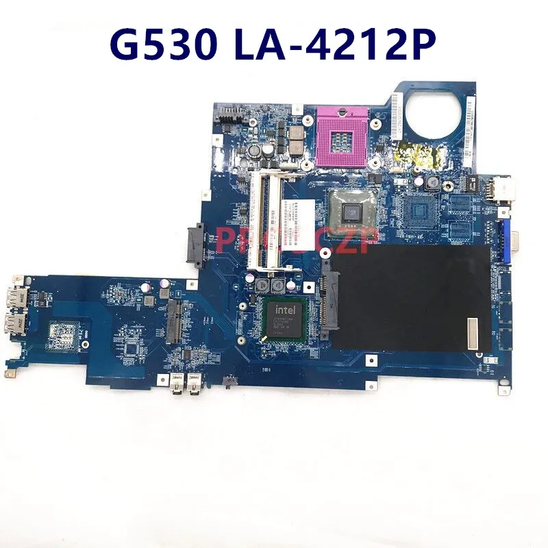 Free shipping Mainboard For LENOVO G530 N500 JIWA3 LA-4212P Placa Principal GL40 DDR2 GM45 Laptop Motherboard 100% Full Testd OK