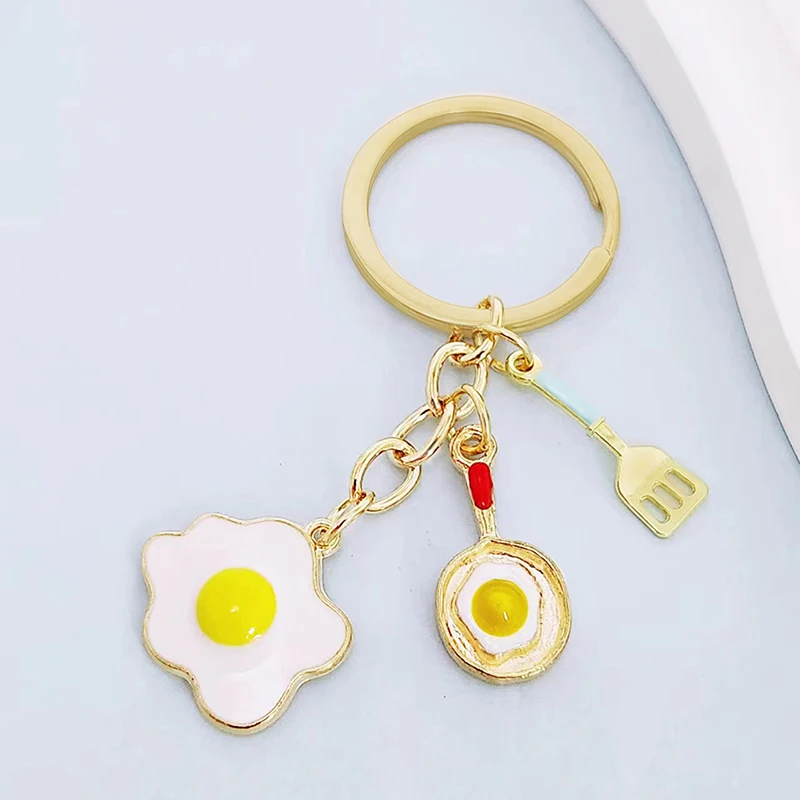 Новый брелок для готовки кольцо ключей ужина книга нож и вилка венчик блендер