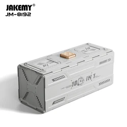 Прецизионная отвертка с набором бит JAKEMY JM-8192