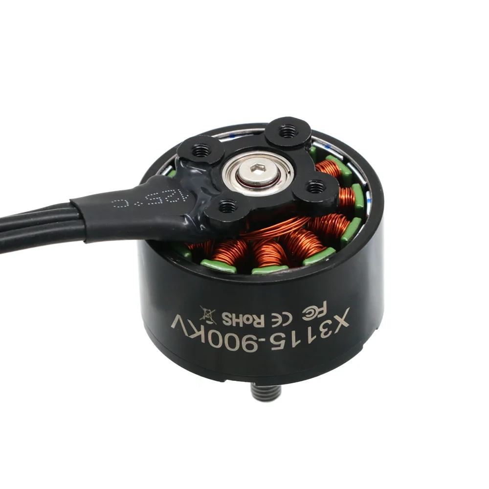 Фото 4 шт./лот UAngel X3115 900KV 1050KV 1200KV 6S бесщеточный двигатель для FPV 9-дюймовые 10-дюймовые дроны дальнего действия №5