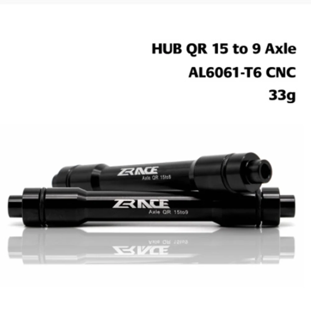 

100mm12/15 To 9mm QR Adapter MTB Bike Thru Axle Hub Quick Release Conversion Set Conversion Skewer Adapter Durable Bike Accs