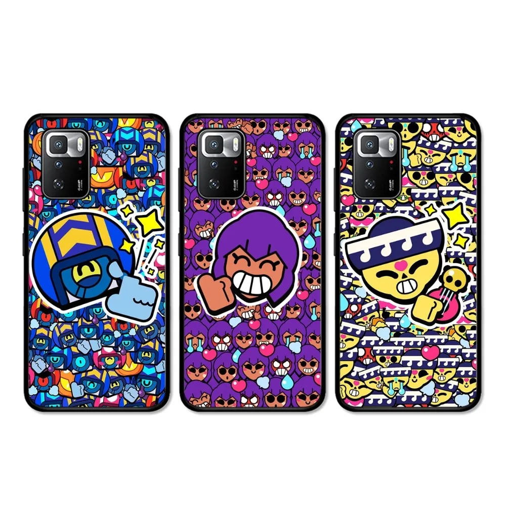 Game B-Brawls S-Stars для Redmi 5 6 7 8 9 10 plus pro A GO K20 K30 K40 F3 Fundas